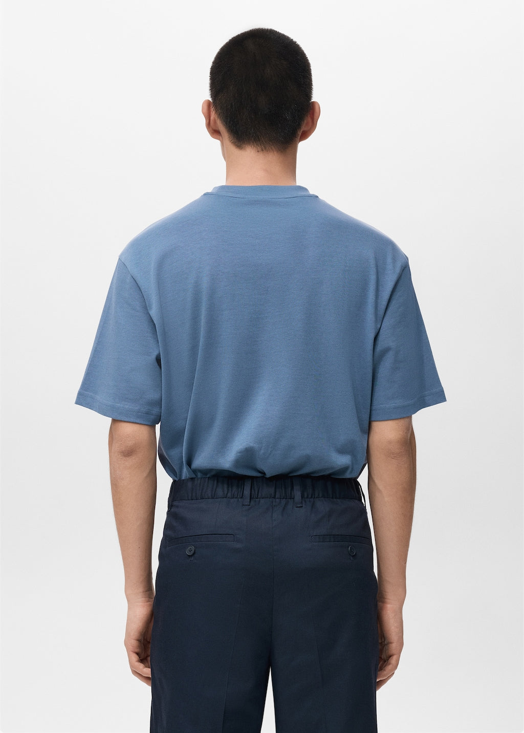 Mango t-shirt blazeh in celestial - Image 7