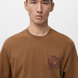 Mango t-shirt chesterh in tobacco - Image 4