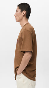 Mango t-shirt chesterh in tobacco - Image 5