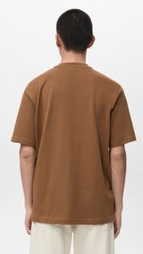 Mango t-shirt chesterh in tobacco - Image 7