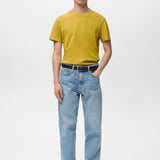 Mango t-shirt cherloh in mustard - 001