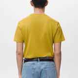 Mango t-shirt cherloh in mustard - 003