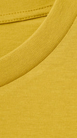 Mango t-shirt cherloh in mustard - 023