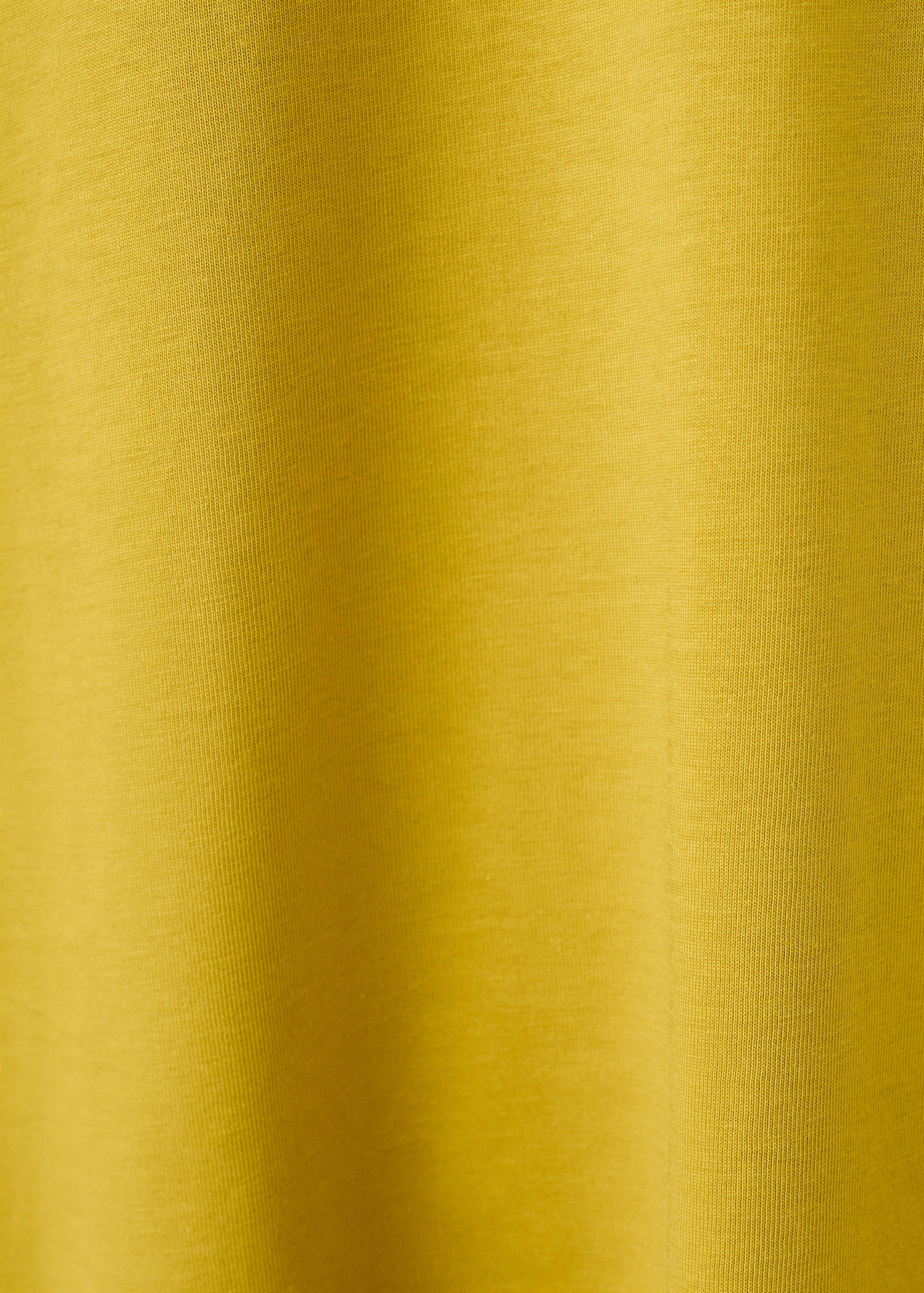 Mango t-shirt cherloh in mustard - 030