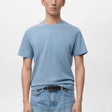 Mango t-shirt cherloh in celestial - 002