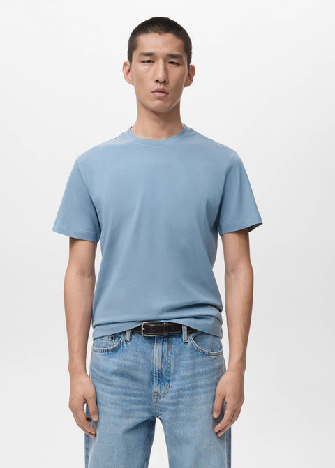 Mango t-shirt cherloh in celestial