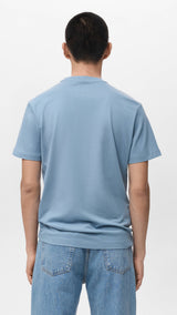 Mango t-shirt cherloh in celestial - 003