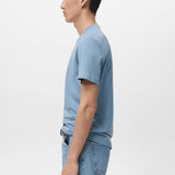 Mango t-shirt cherloh in celestial - 008