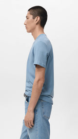 Mango t-shirt cherloh in celestial - 008