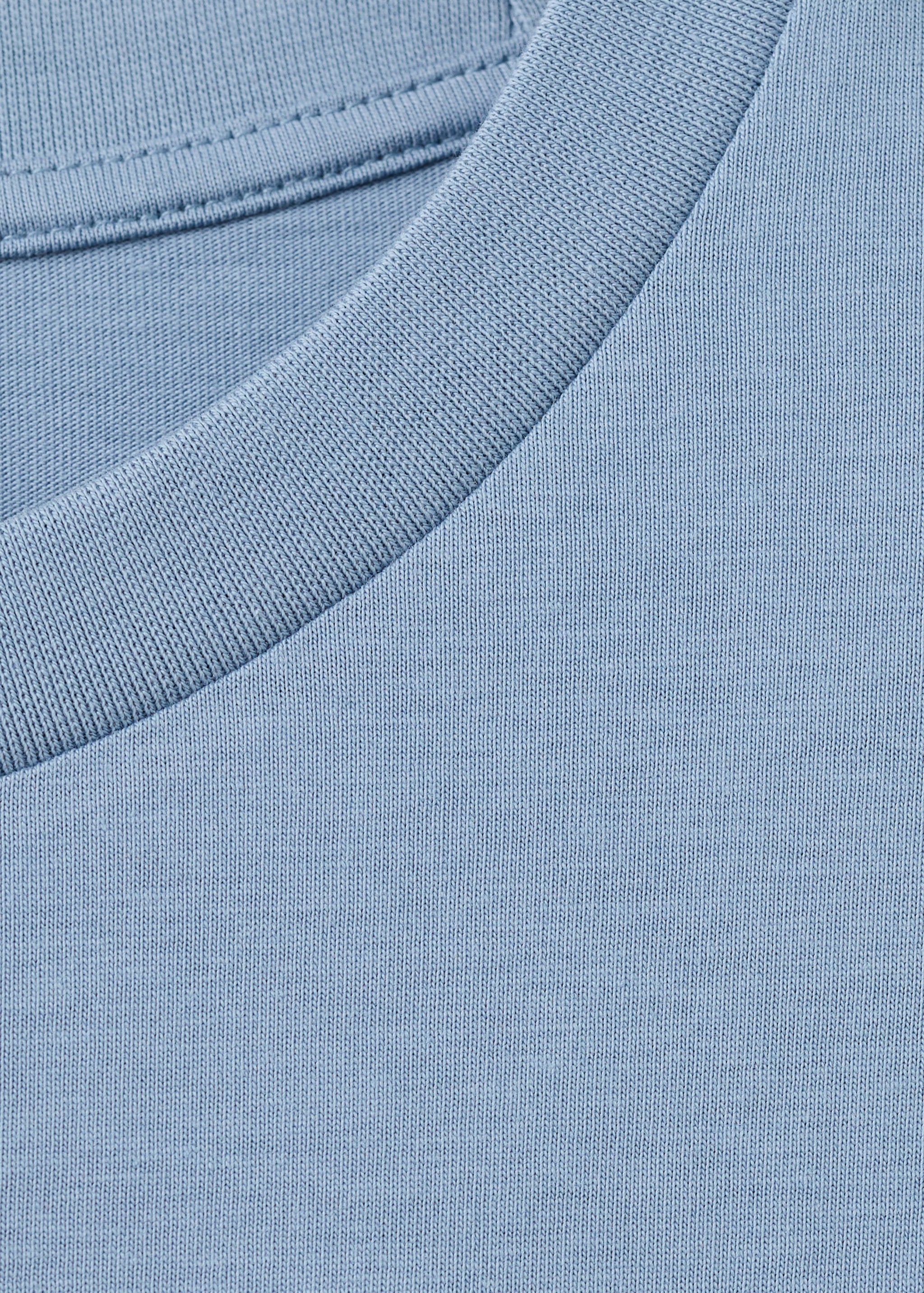 Mango t-shirt cherloh in celestial - 023