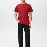 Mango t-shirt cherloh in red - 001