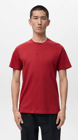 Mango t-shirt cherloh in red - 002