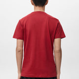 Mango t-shirt cherloh in red - 003