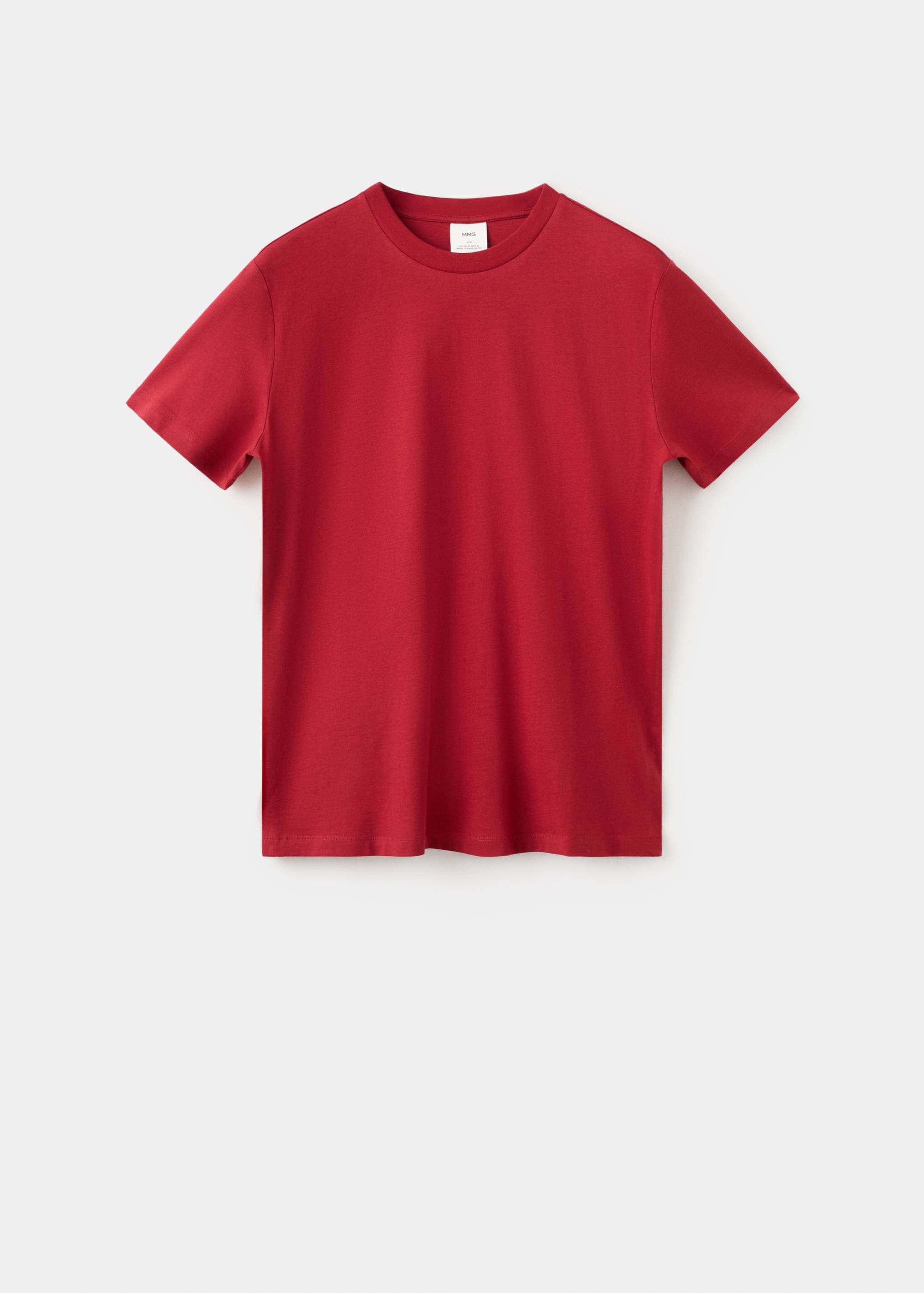 Mango t-shirt cherloh in red - 021