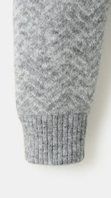Mango sweater herring in grey - Image 3