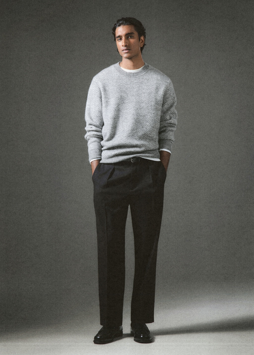 Mango sweater herring in grey - Image 6