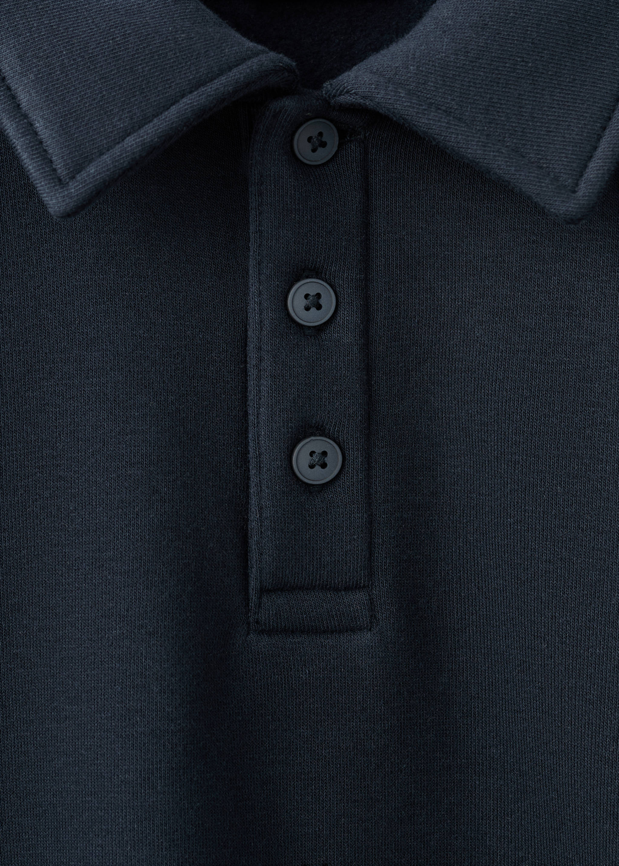 Mango sweatshirt bola in navy