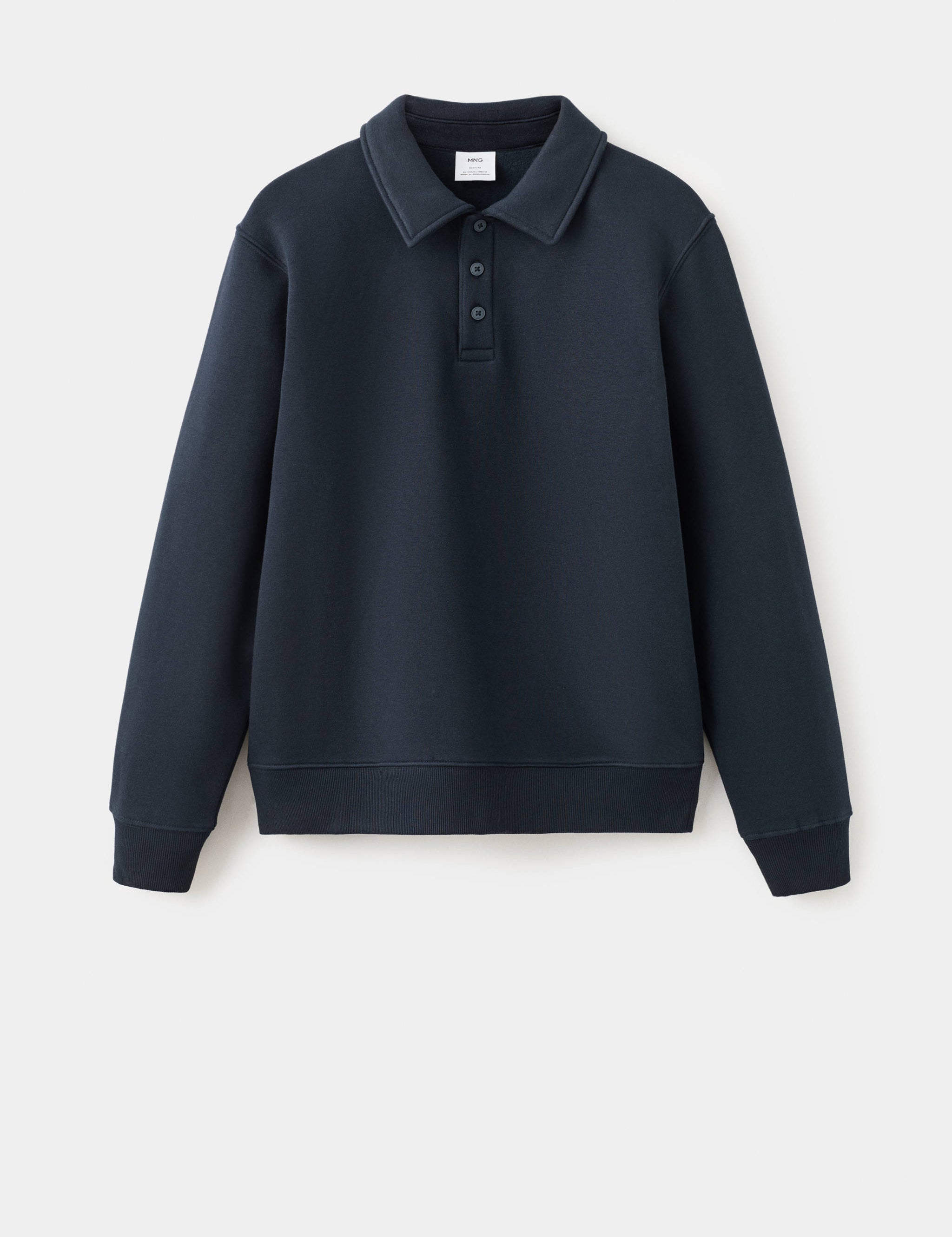 Mango sweatshirt bola in navy