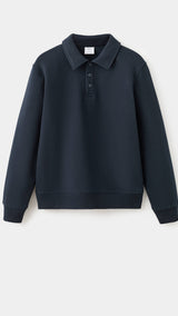 Mango sweatshirt bola in navy