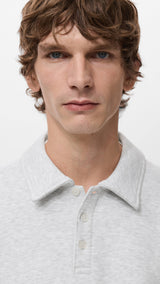 Mango sweatshirt bola in light vigore grey-004