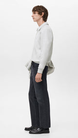 Mango sweatshirt bola in light vigore grey-008