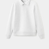 Mango sweatshirt bola in light vigore grey-021