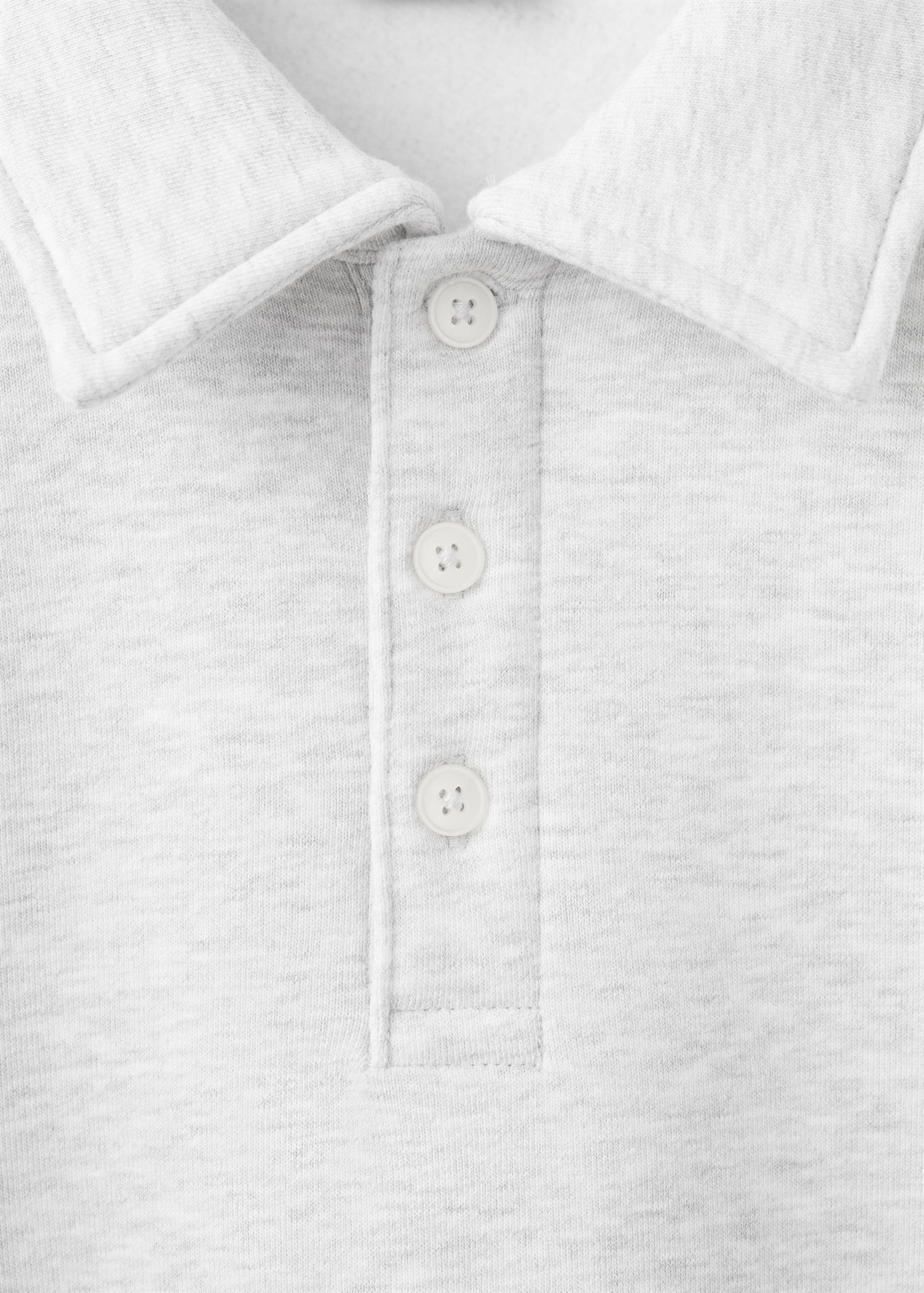 Mango sweatshirt bola in light vigore grey-023