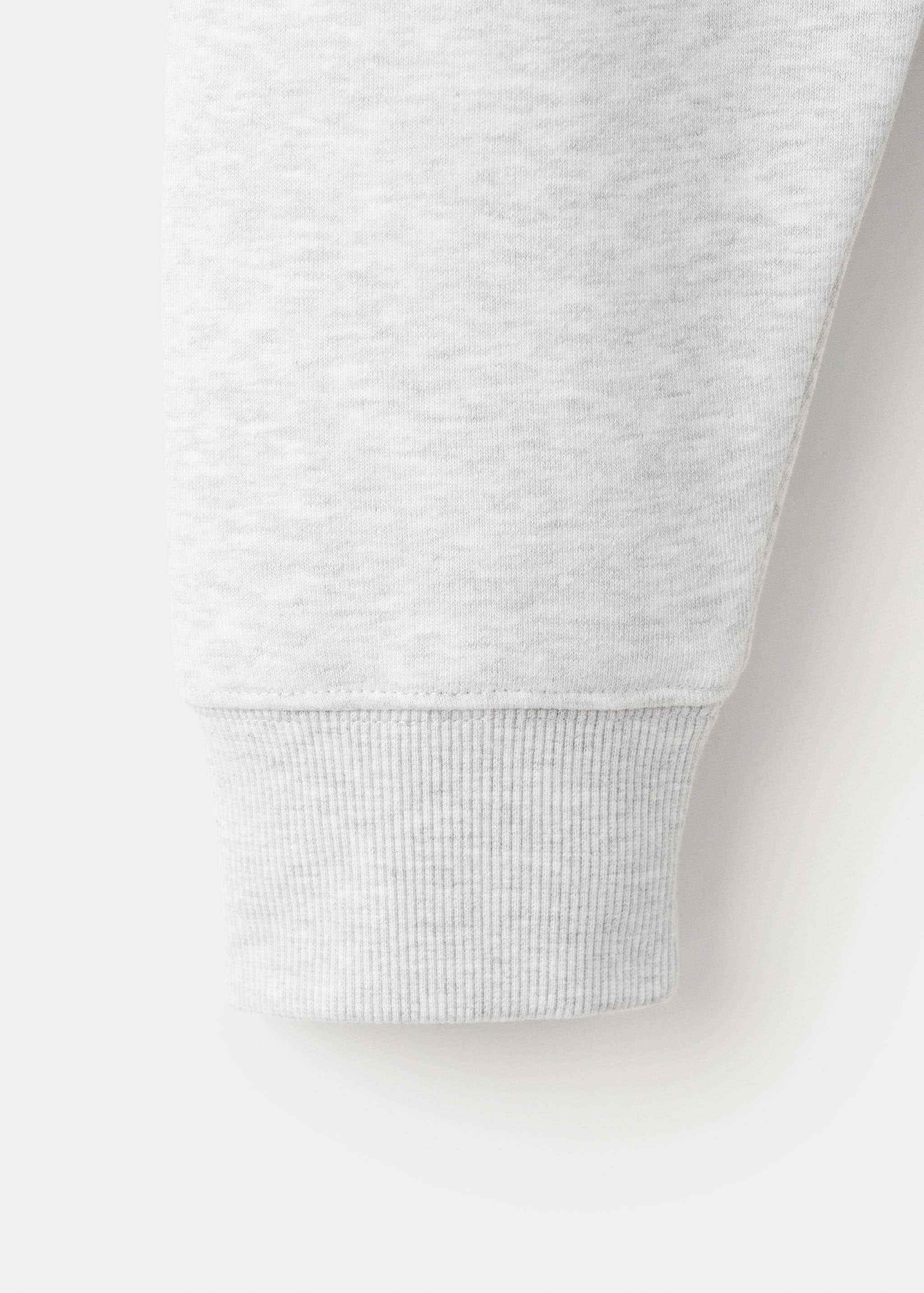 Mango sweatshirt bola in light vigore grey-030