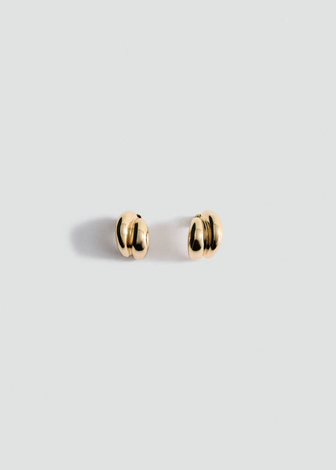 Mango earrings dawn in gold