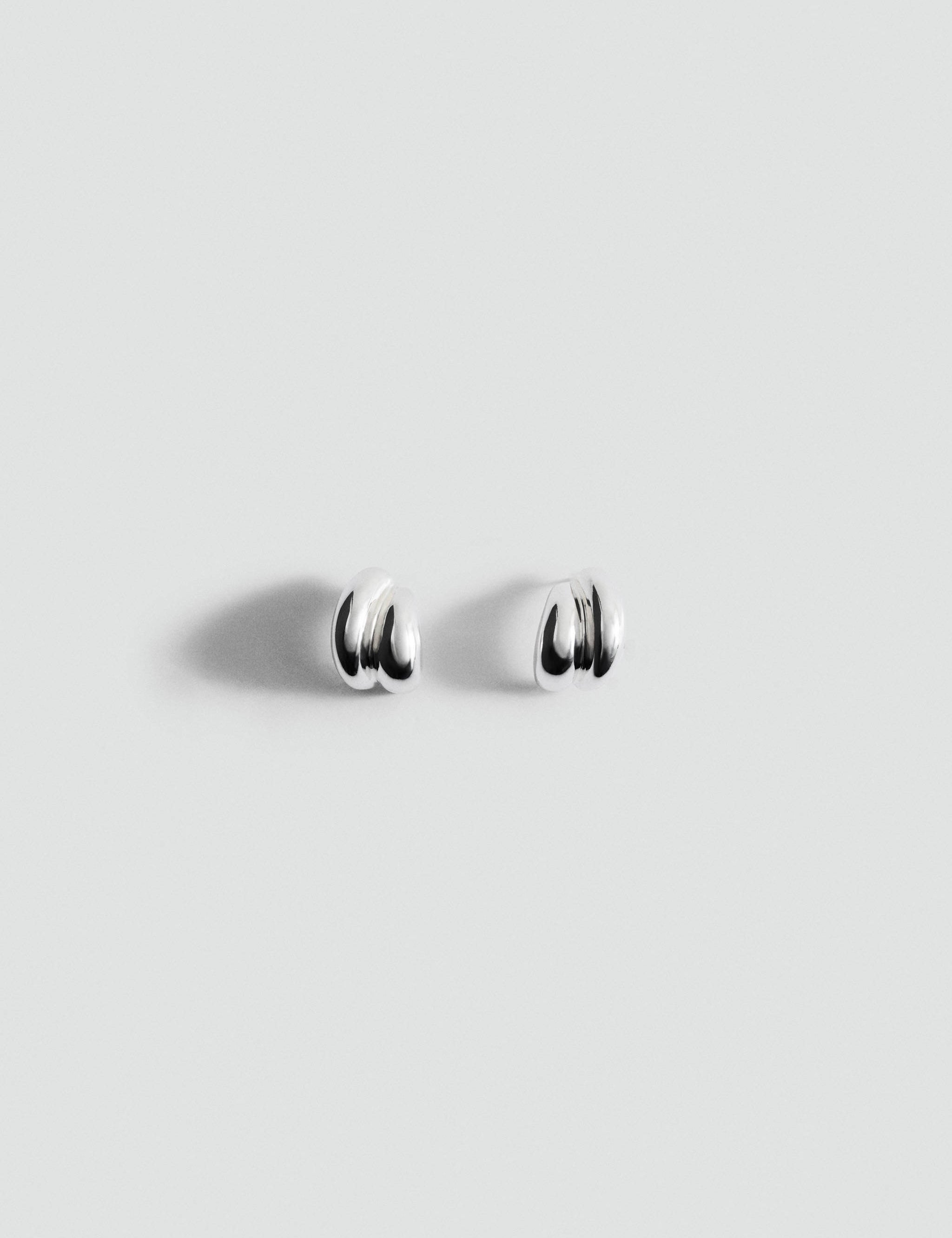 Mango earrings dawn in silver