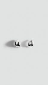 Mango earrings dawn in silver