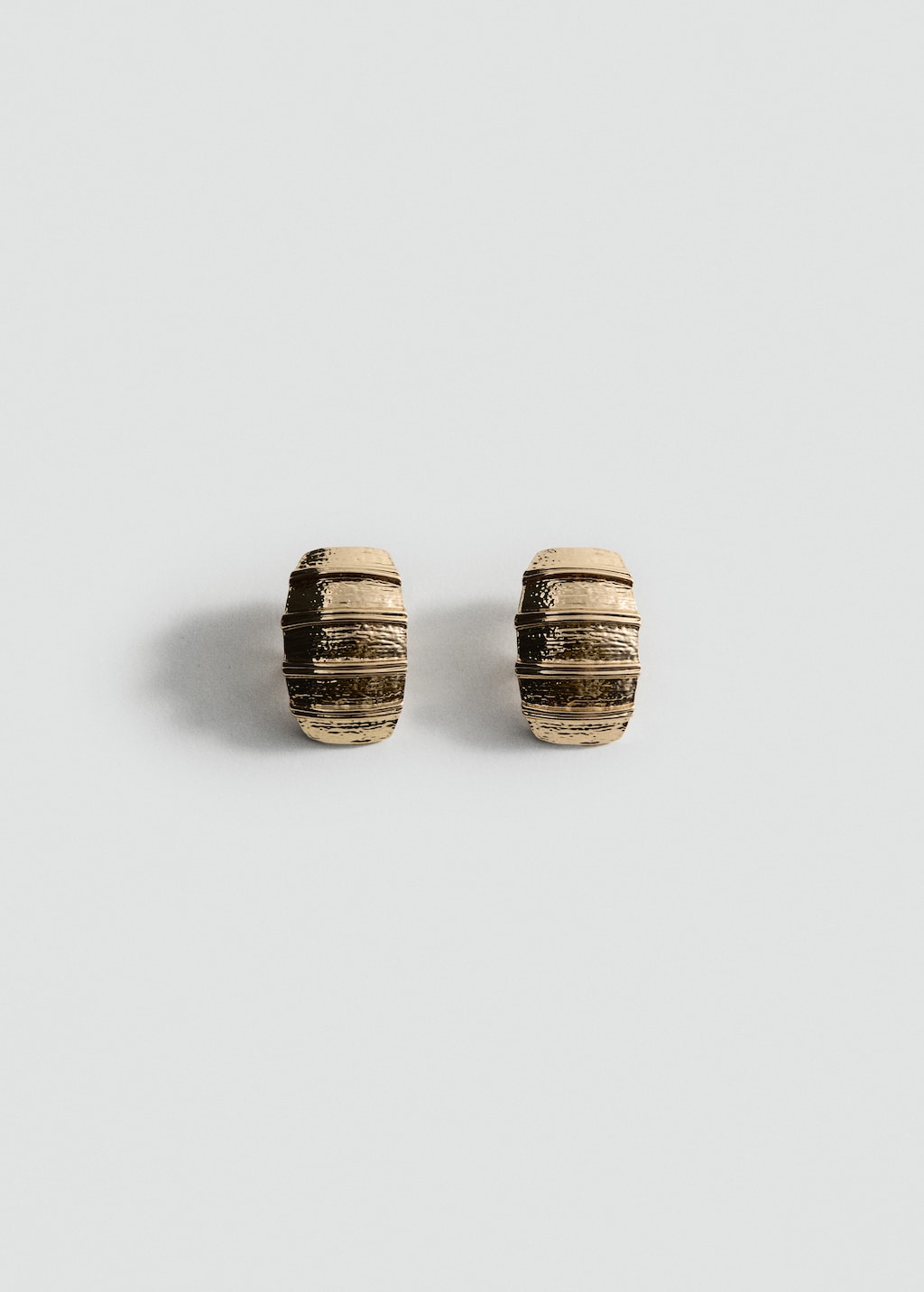 Mango earrings dalia in gold - Image 2