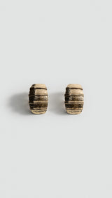 Mango earrings dalia in gold - Image 2