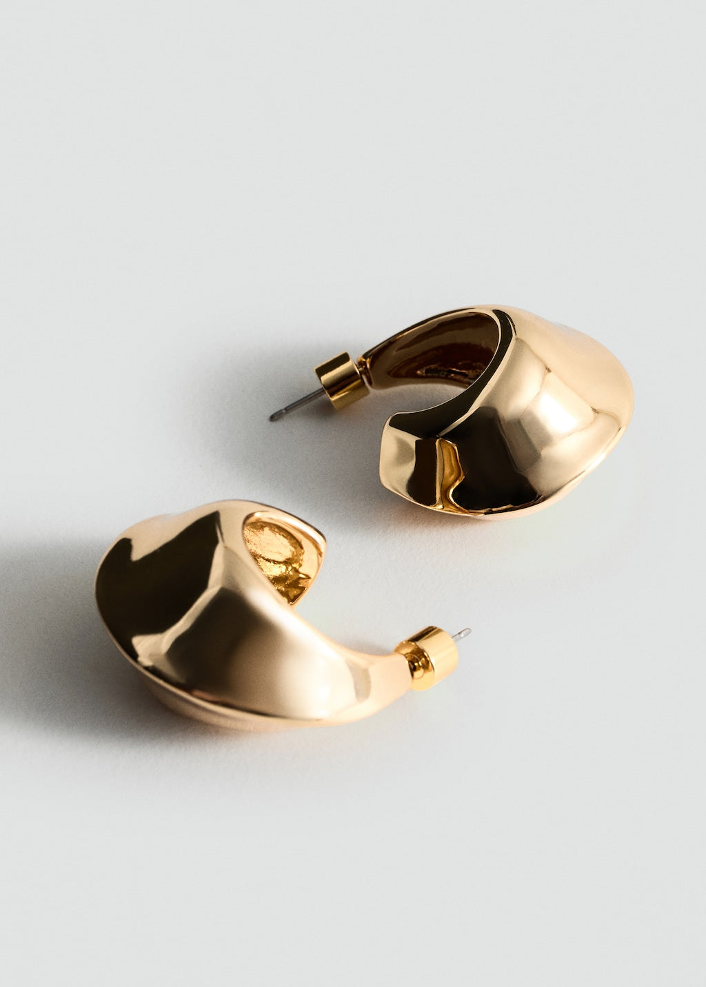 Mango earrings davinia in gold - Image 1