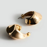 Mango earrings davinia in gold - Image 1