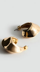 Mango earrings davinia in gold - Image 1