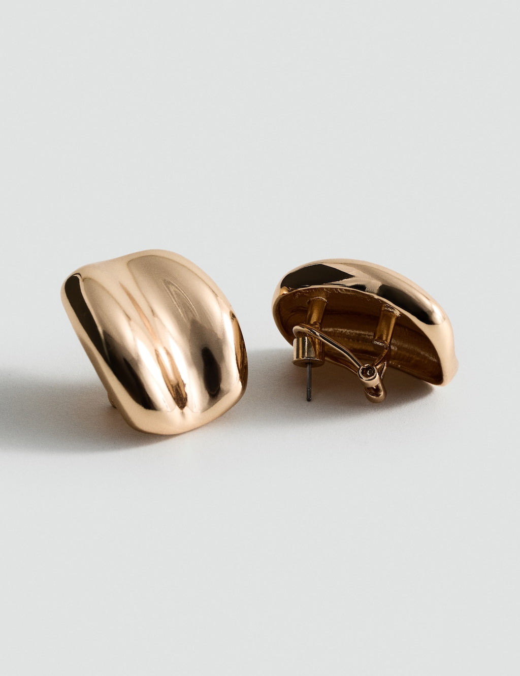 Mango earrings dorotea in gold - Image 1