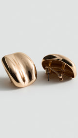 Mango earrings dorotea in gold - Image 1