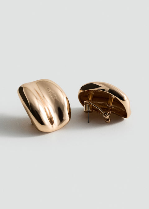 Mango earrings dorotea in gold