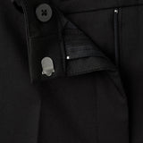 Mango trousers boreal in black