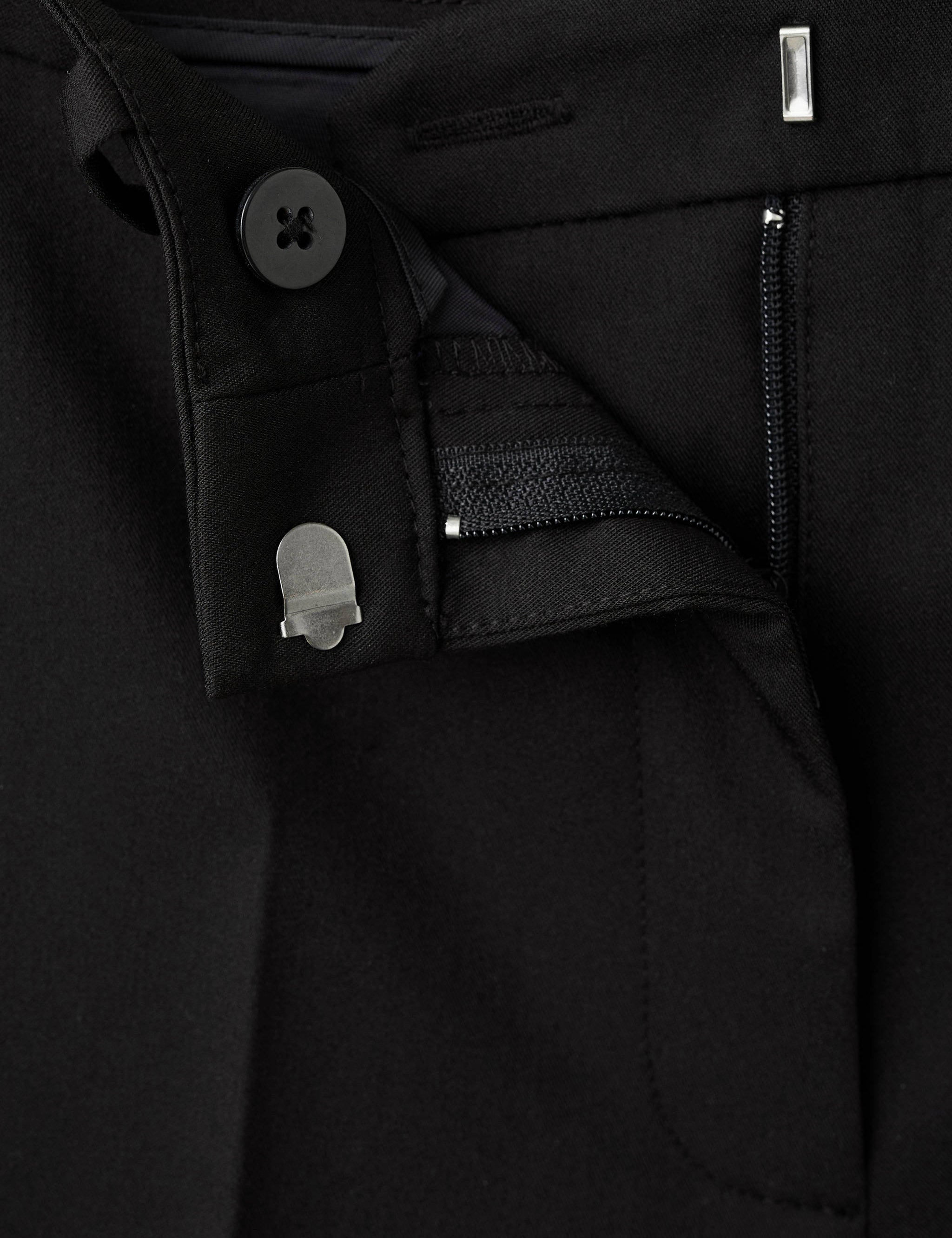 Mango trousers boreal in black