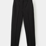 Mango trousers boreal in black