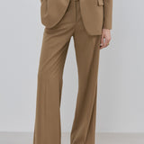 Mango trousers osaka in camel - Image 1