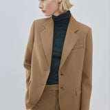 Mango trousers osaka in camel - Image 4