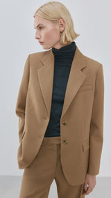 Mango trousers osaka in camel - Image 4