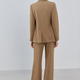 Mango trousers osaka in camel - Image 6