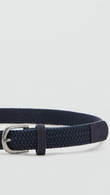 Mango belt henry in navy - Image 3