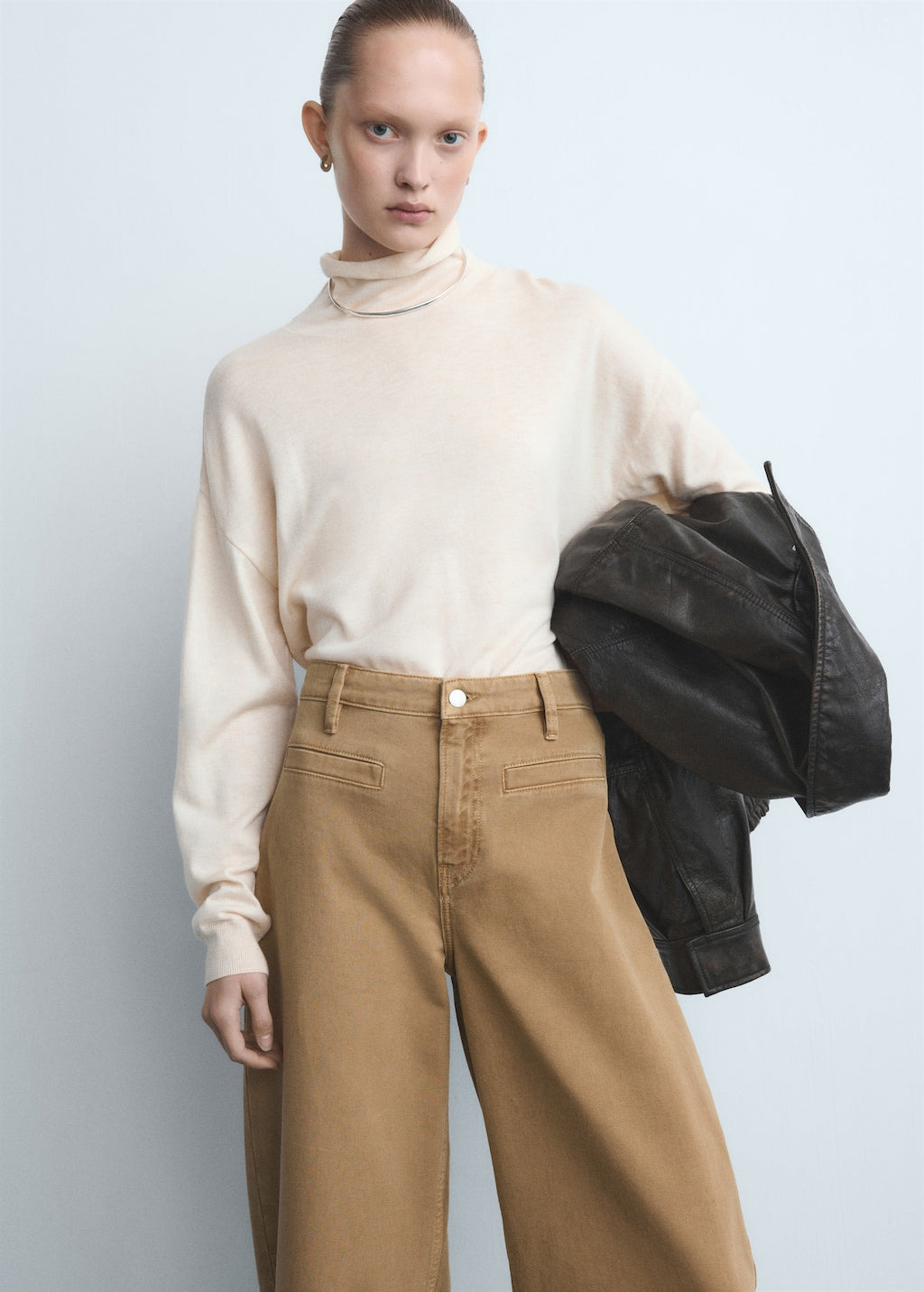 Mango jeans aisha in toffee - Image 4