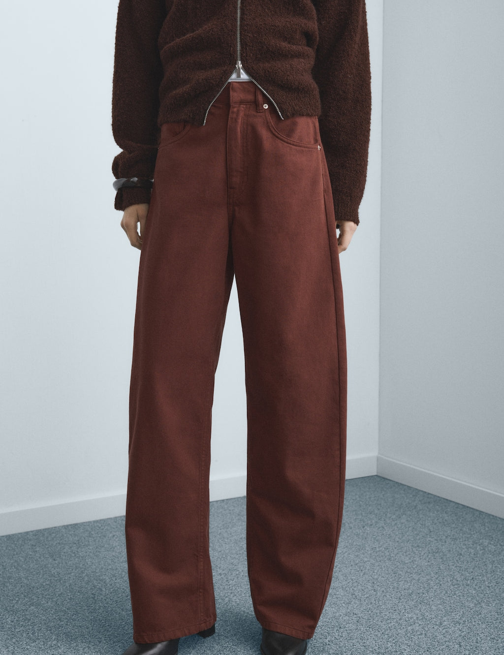 Mango jeans carol in terracotta - Image 1