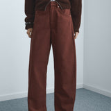 Mango jeans carol in terracotta - Image 1